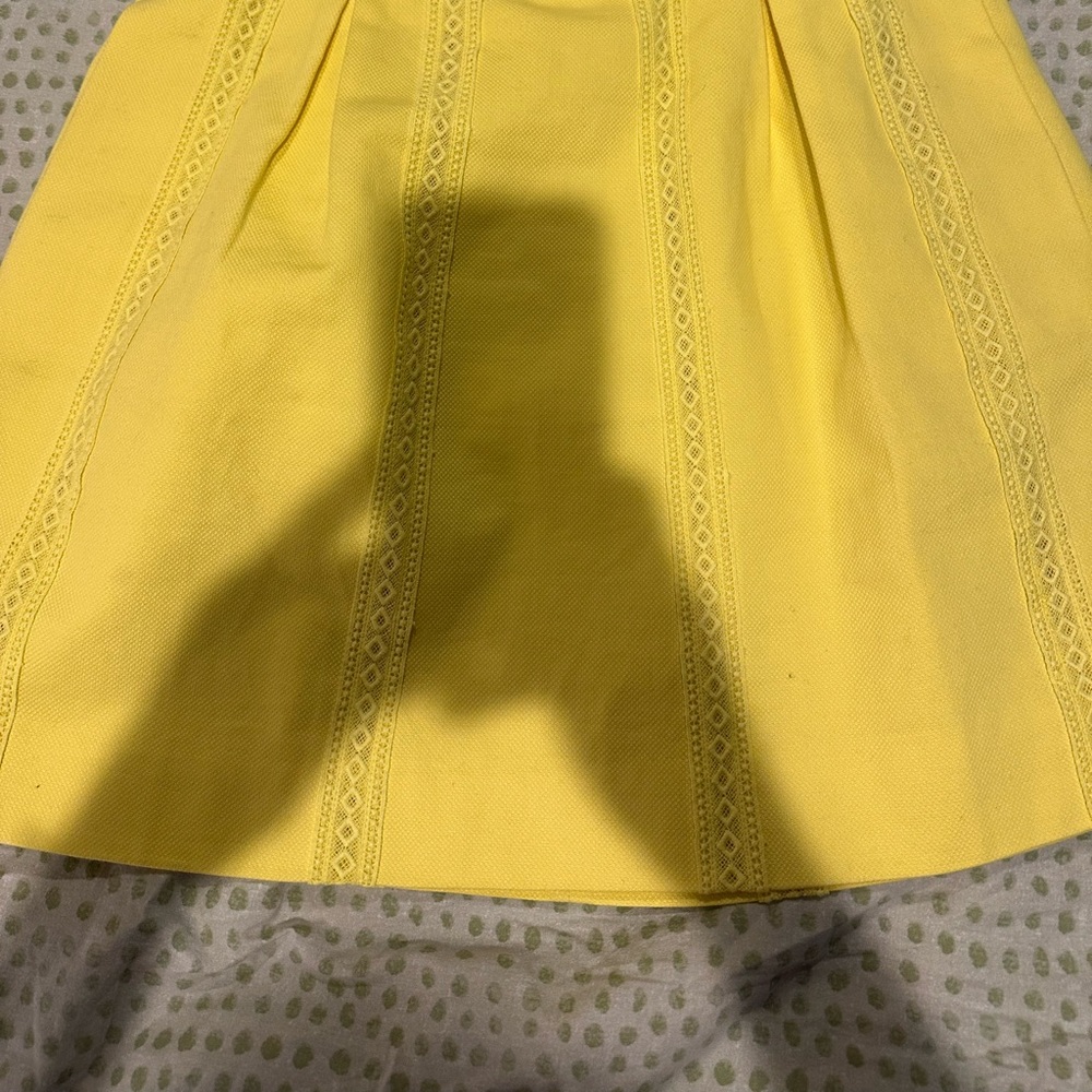 Cotton Lined poplin skirt 10 Loft